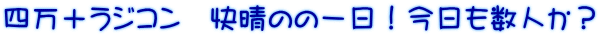 四万十ラジコン　快晴のの一日！今日も数人か？